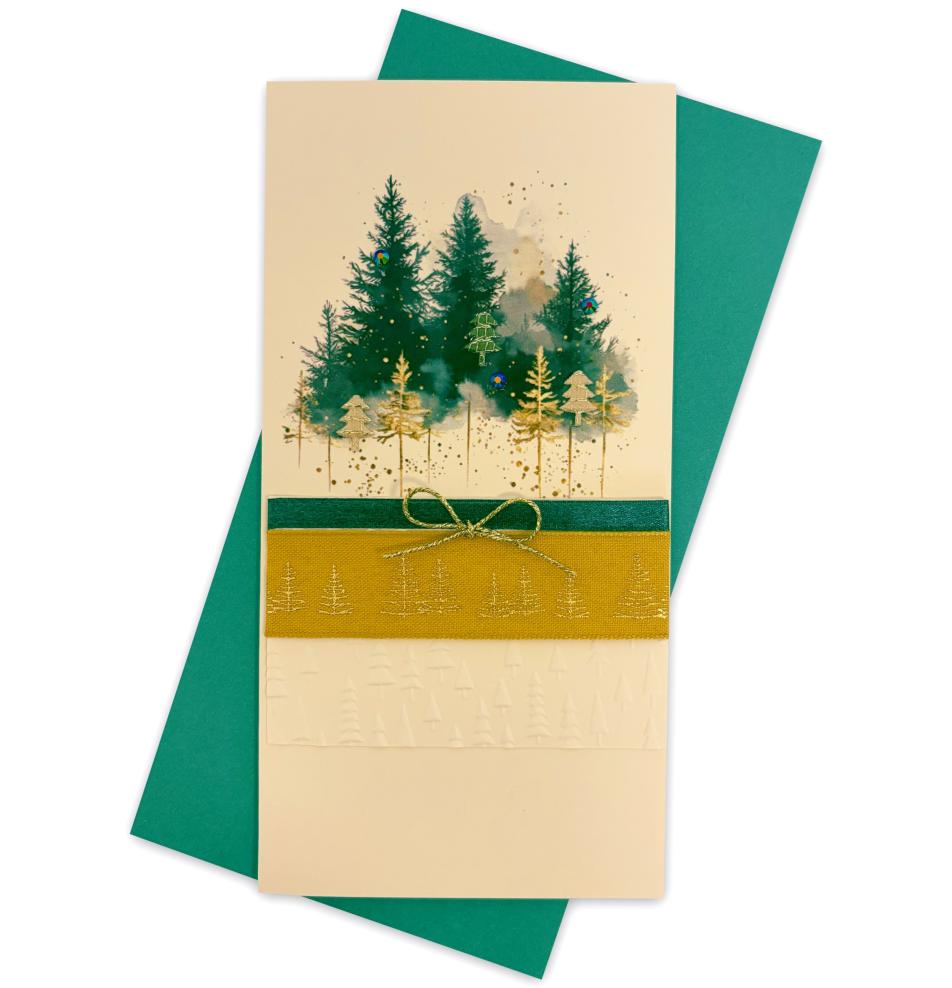 Handmade double folded card