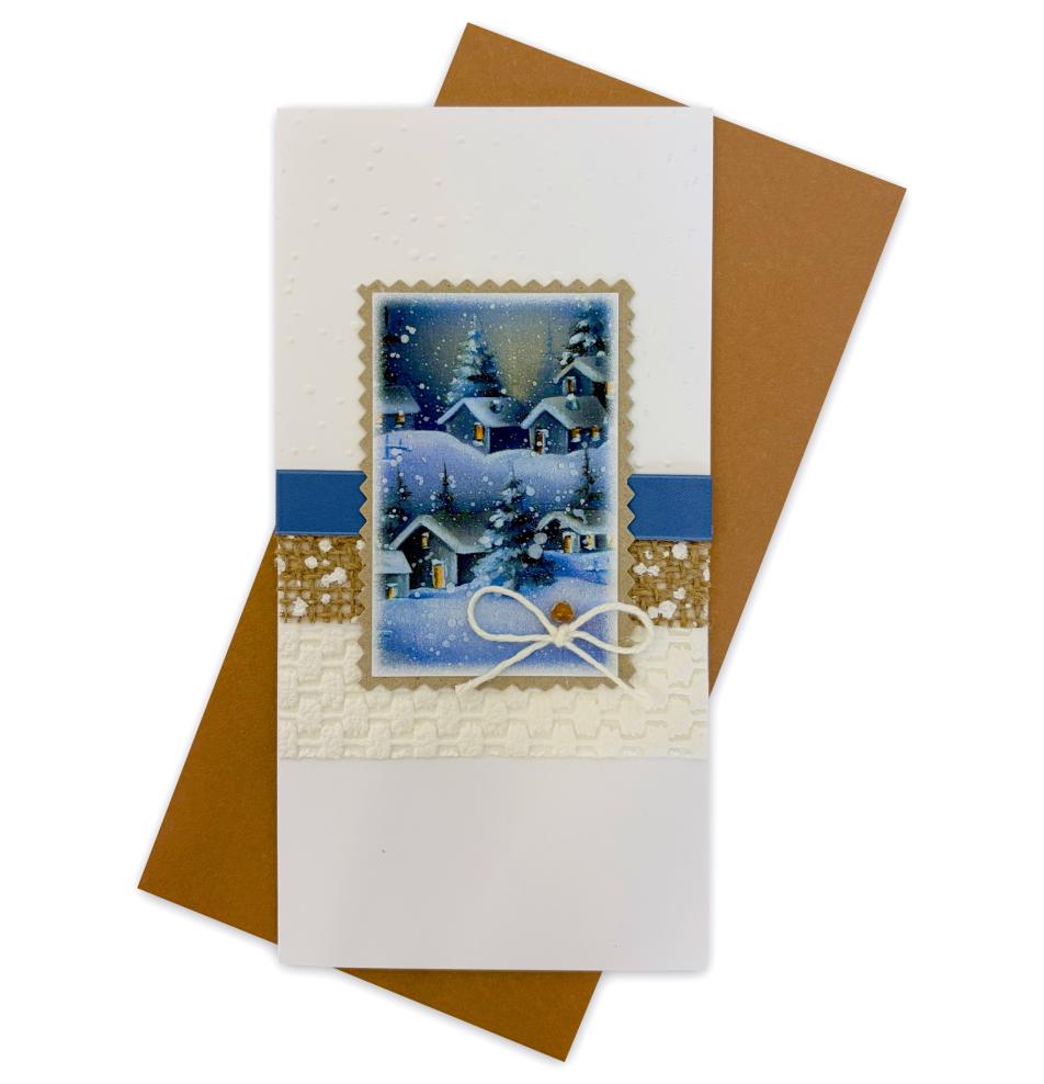 Handmade double folded card