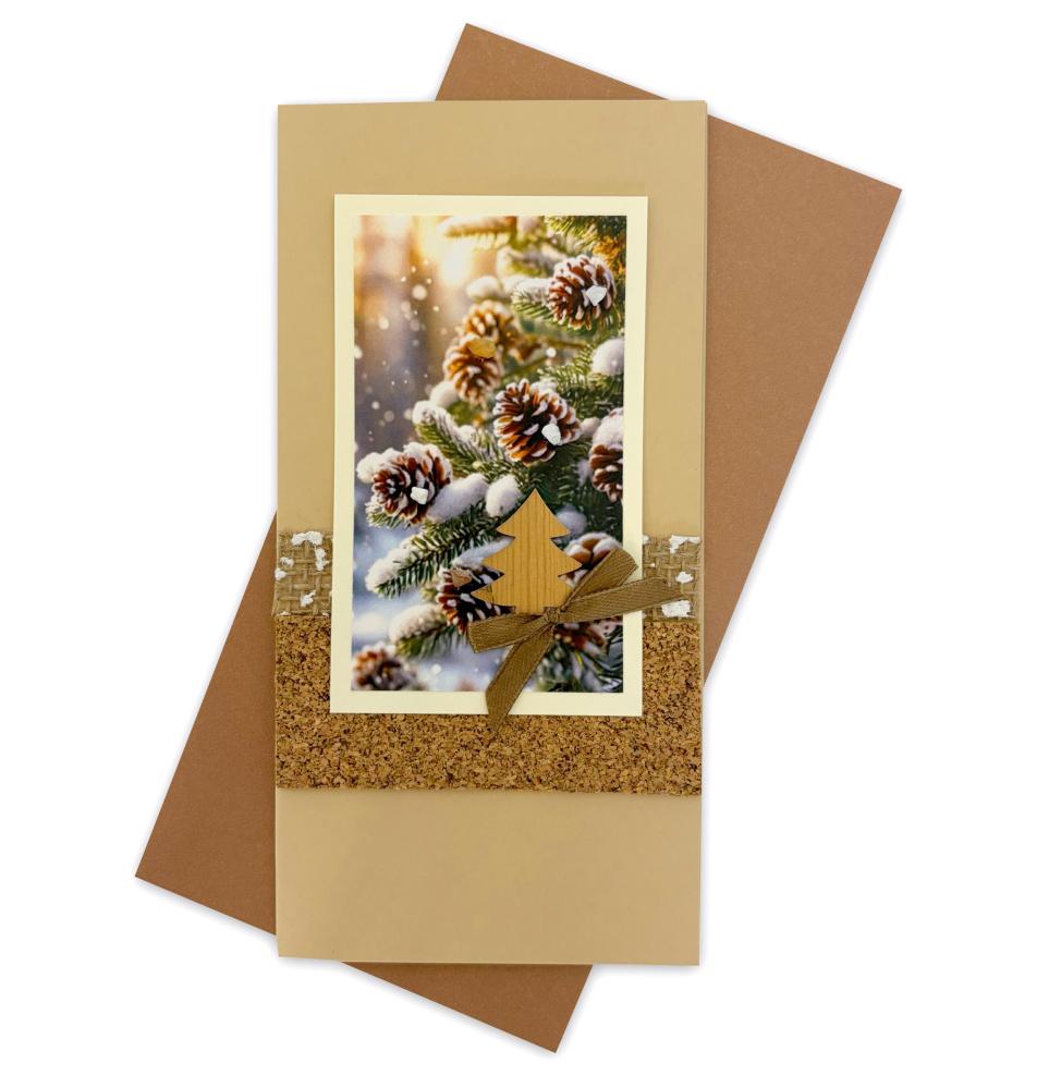 Handmade double folded card