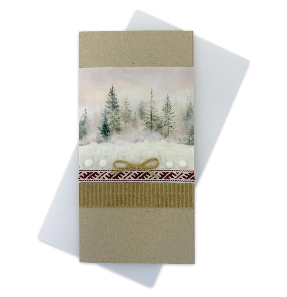 Handmade double folded card