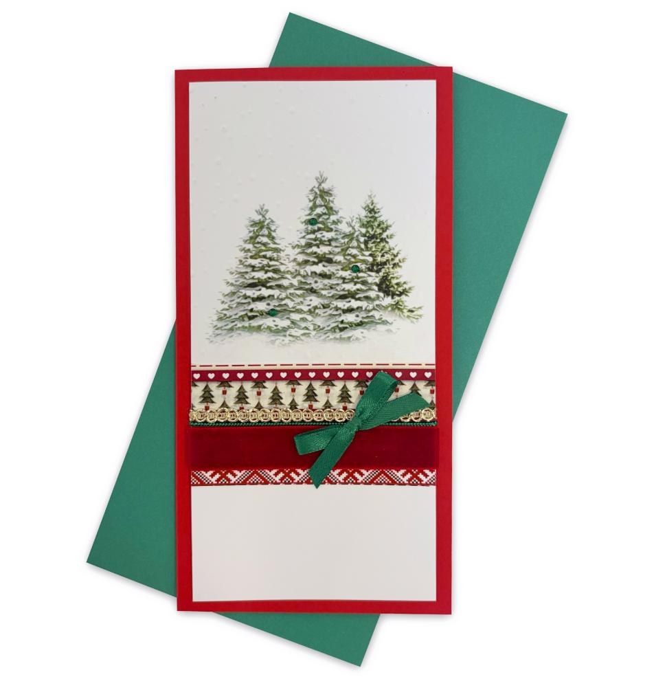 Handmade double folded card