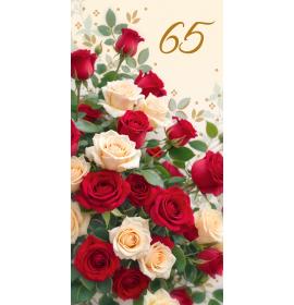 Dubulta kartīte, apdruka iekšpusē 65-25837