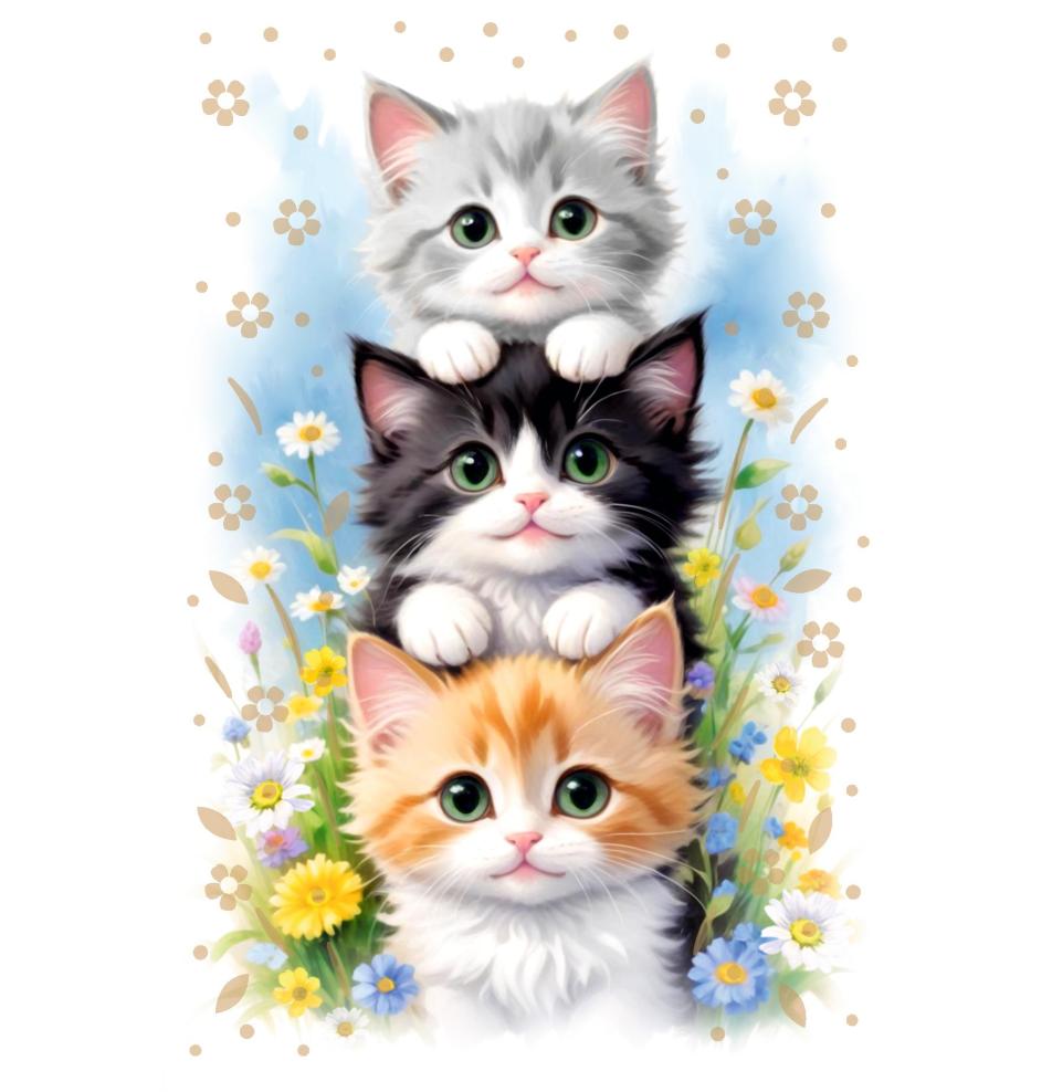 Standard double card, print inside