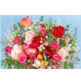 Standarta dubulta kartīte, apdruka iekšpusē 26062