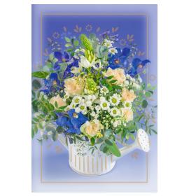 Standarta dubulta kartīte, apdruka iekšpusē 26063