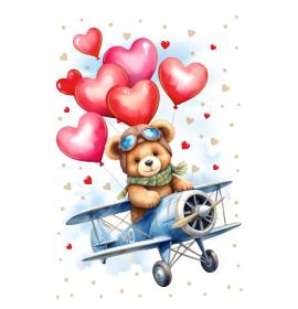 Standarta dubulta kartīte, apdruka iekšpusē 26105