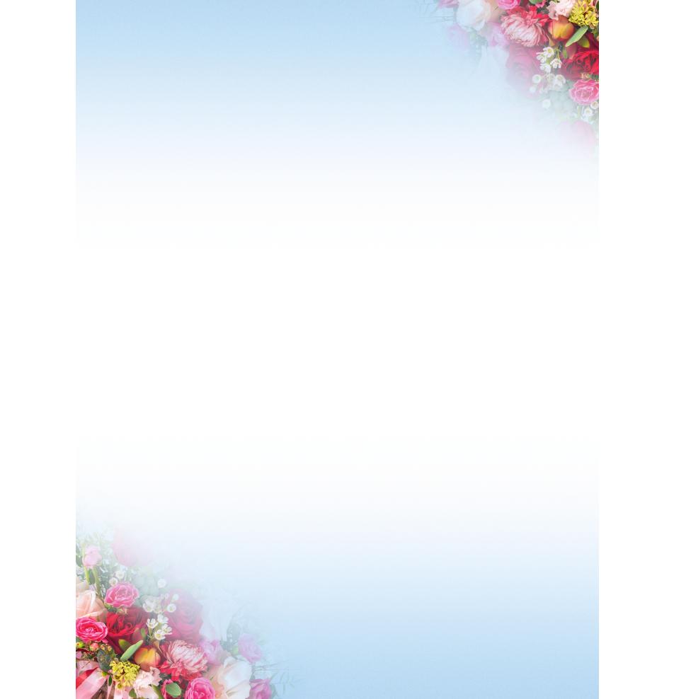 Standarta dubulta kartīte, apdruka iekšpusē