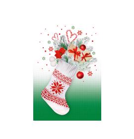 Double card, with envelope, in cooperation with Service dog association Teodors 25480