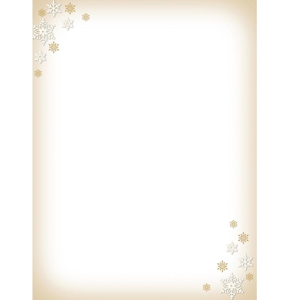 Standard double card, print inside