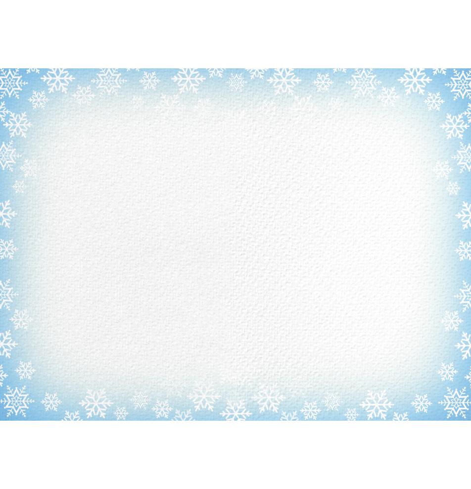 Standard double card, print inside