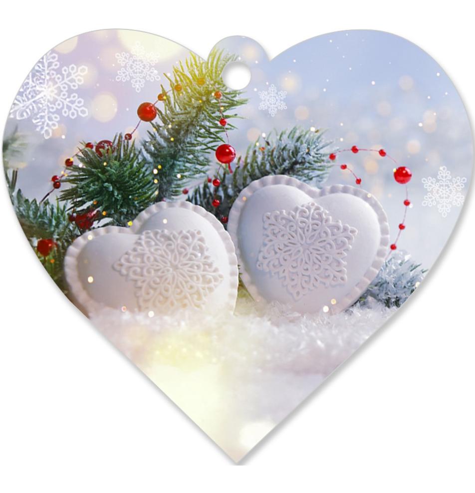 Dāvanu mazā, dubultā kartīte (figurāla)