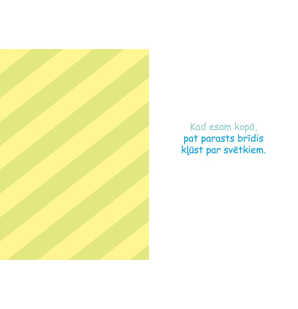 Double card, print inside