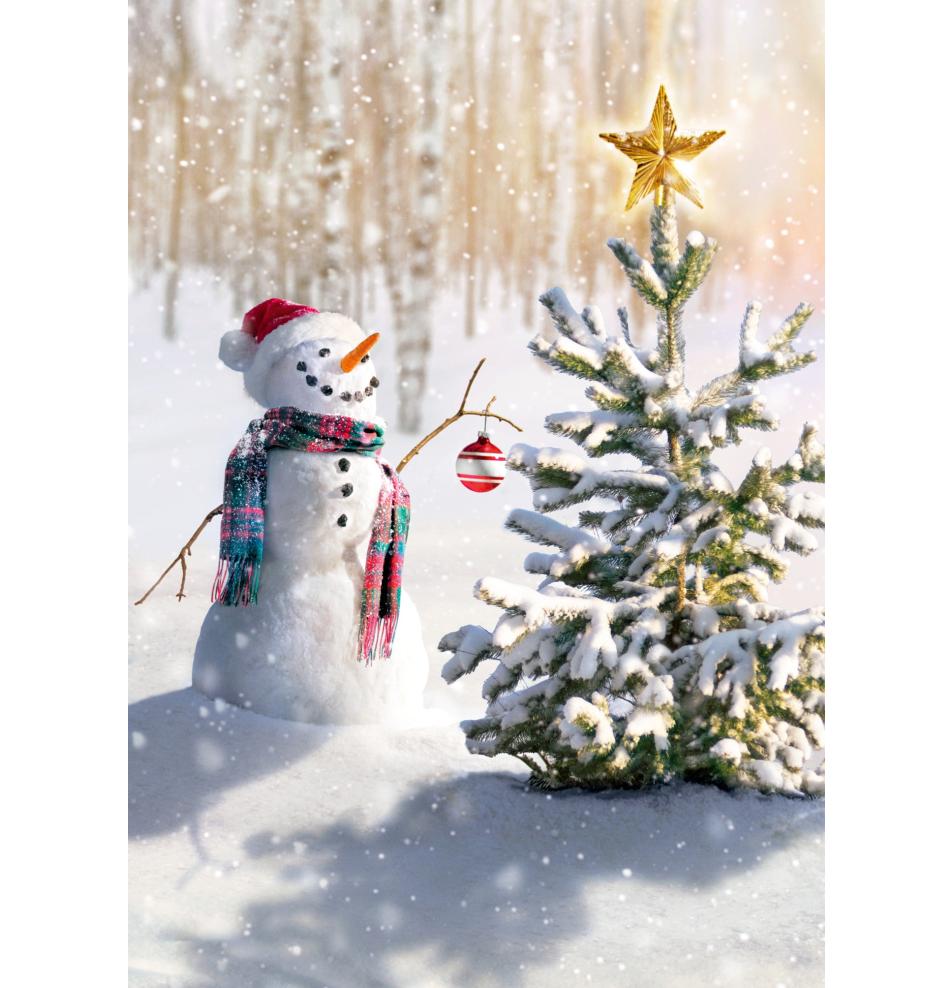 Double card, print inside