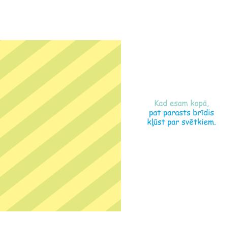 Double card, print inside