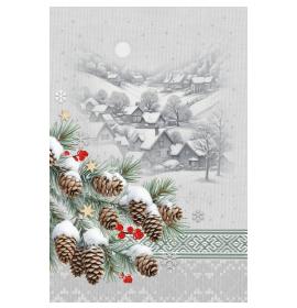 Double card, with envelope, in cooperation with Dr.Klauns 26452