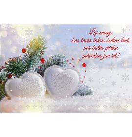 Double card, with envelope, in cooperation with Dr.Klauns 26467