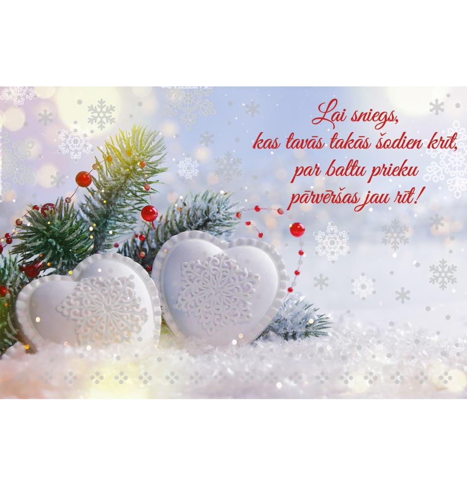 Double card, with envelope, in cooperation with Dr.Klauns