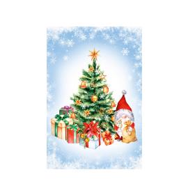 Double card, with envelope, in cooperation with Service dog association Teodors 26627