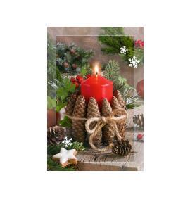 Double card, with envelope, in cooperation with Service dog association Teodors 26630