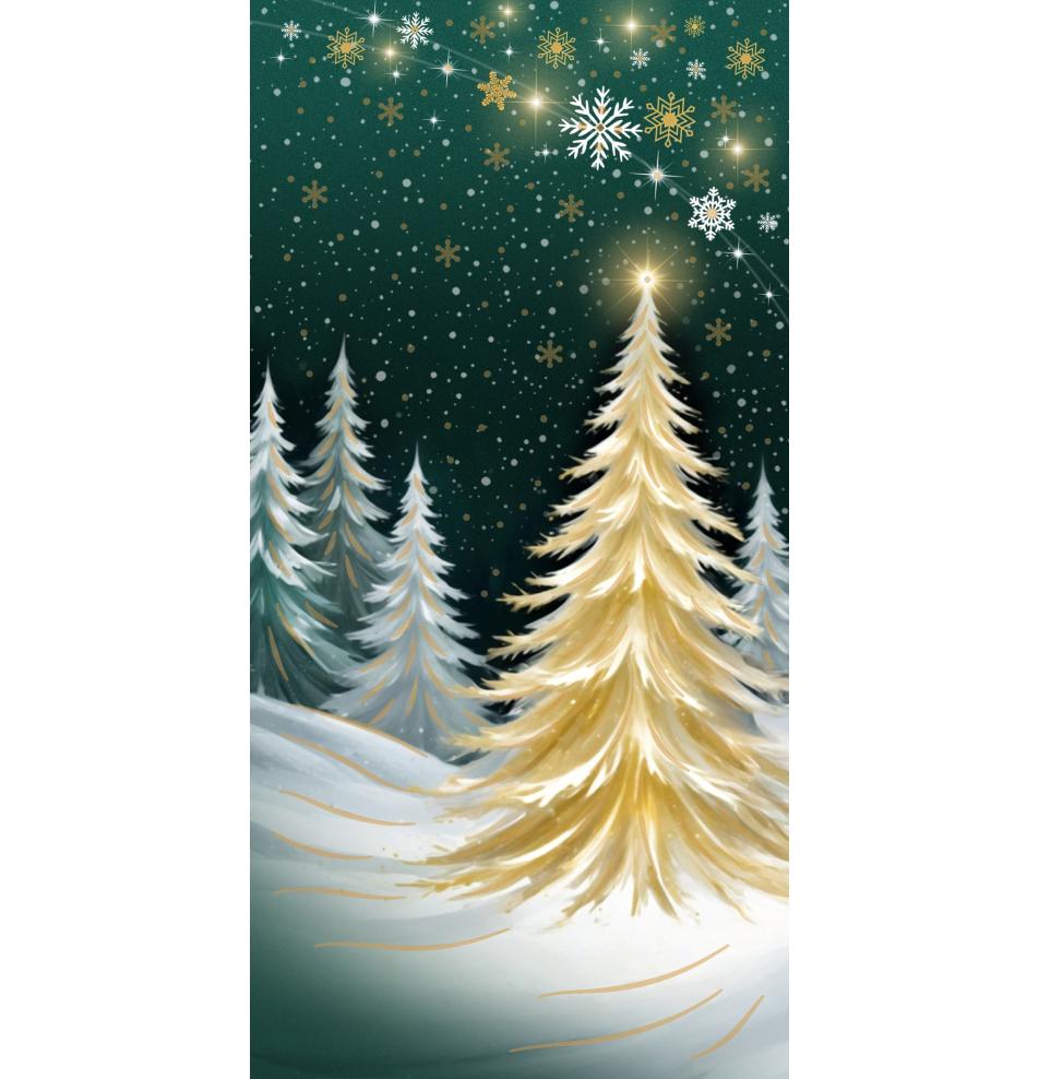 Dubulta kartīte, apdruka iekšpusē