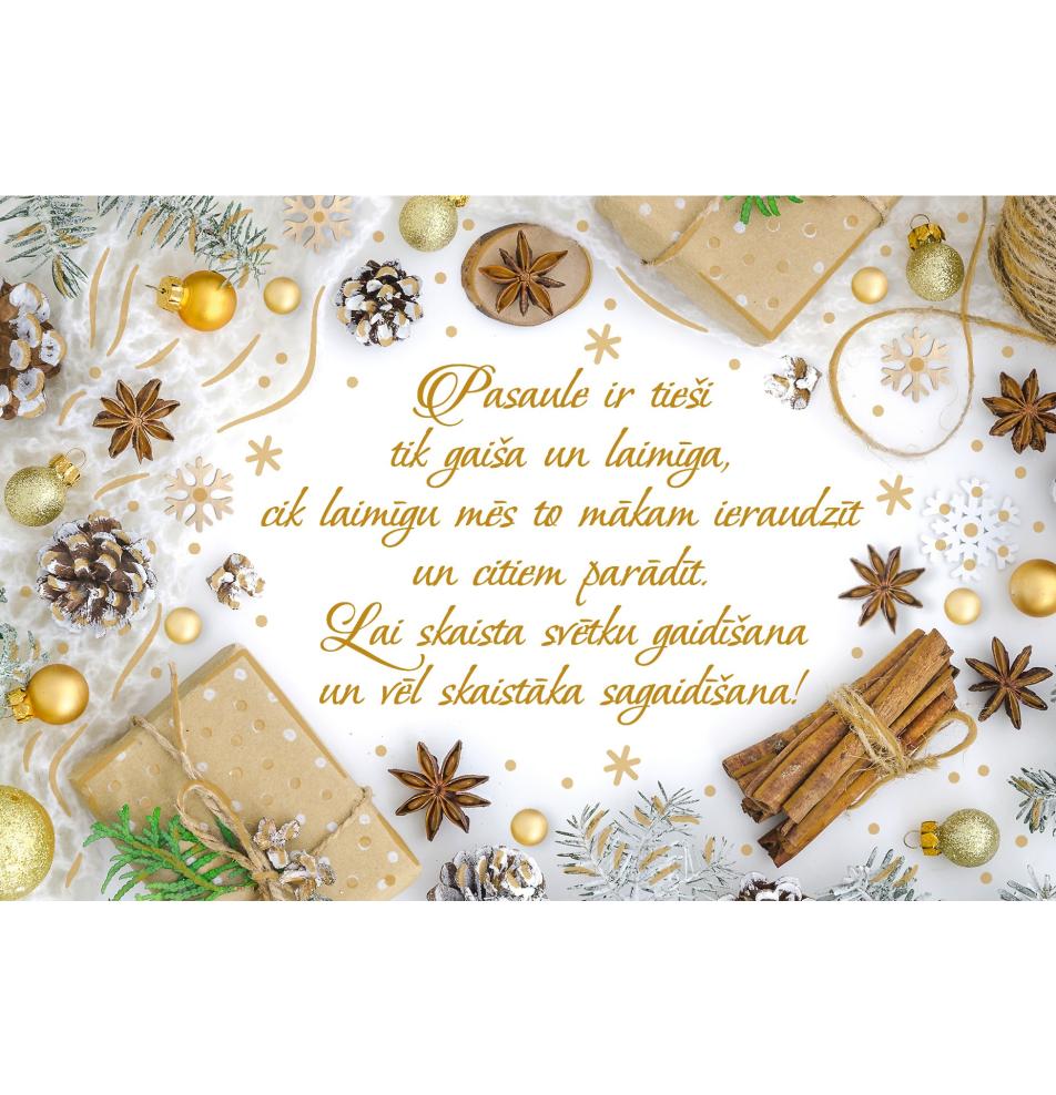 Dubulta kartīte, ar aploksni, sadarbībā ar Dr.Klauns