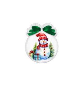 Gift card, small, double (figural) 26822