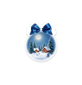 Gift card, small, double (figural) 26833