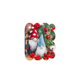 Gift card, small, double (figural) 26844