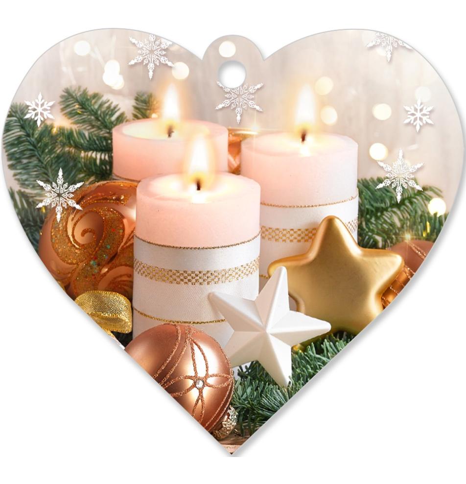 Gift card, small, double (figural)