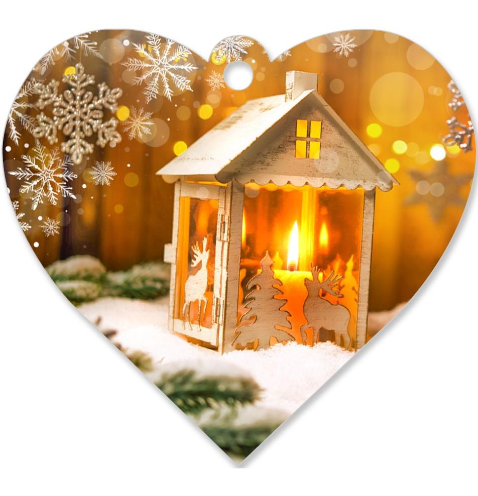 Gift card, small, double (figural)