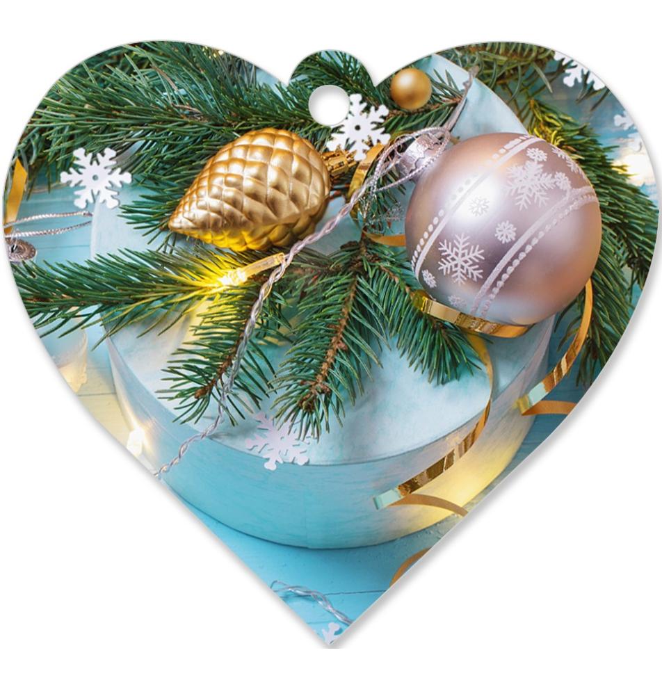 Gift card, small, double (figural)