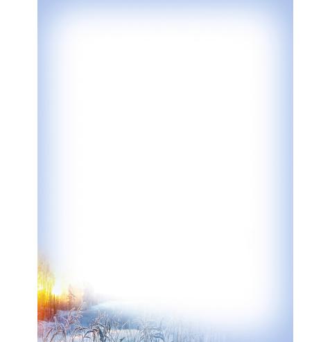 Standard double card, print inside