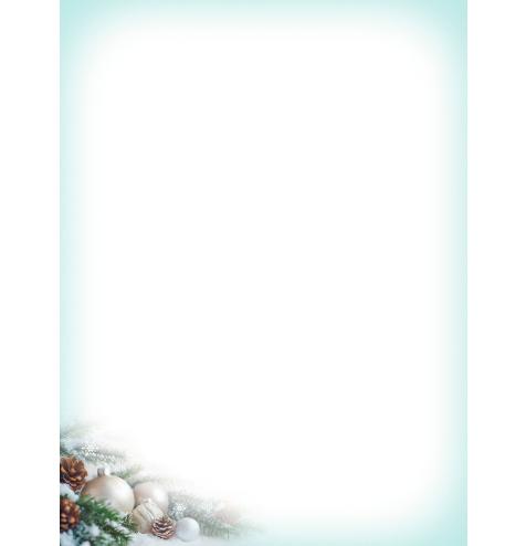 Standard double card, print inside