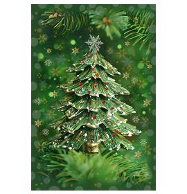 Standarta dubulta kartīte, apdruka iekšpusē 26432