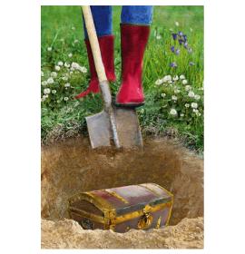 Standard double card, print inside 20797