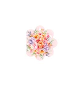 Gift card, small, double (figural) 27659