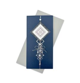 Handmade double folded card RD 1260