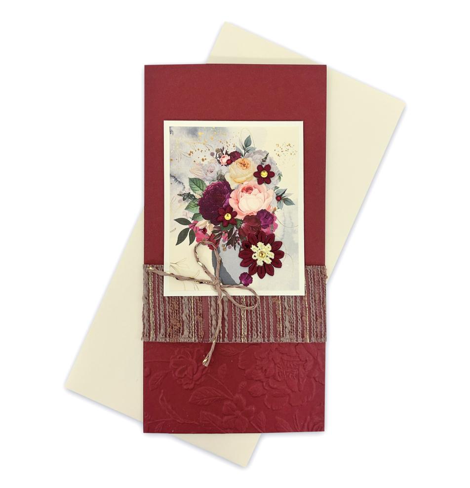 Handmade double folded card