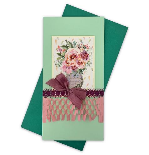 Handmade double folded card