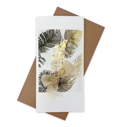 Handmade double folded card
