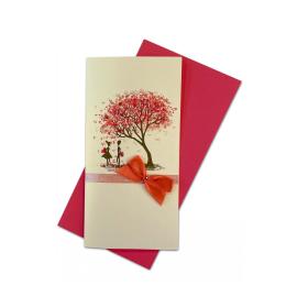 Handmade double folded card RD 1014