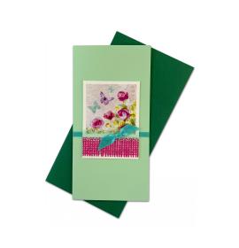 Handmade double folded card RD 1027