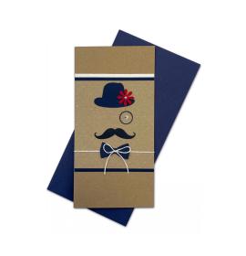 Handmade double folded card RD 897