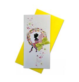 Handmade double folded card RD 950