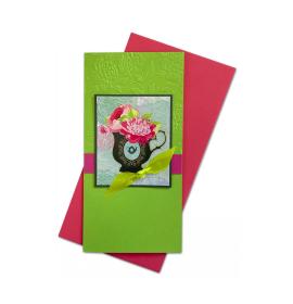 Handmade double folded card RD 959