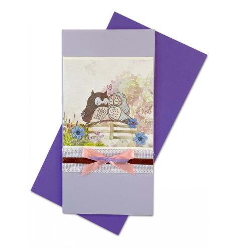 Handmade double folded card