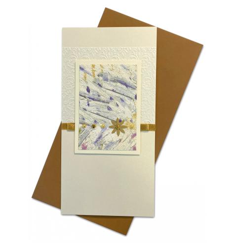 Handmade double folded card