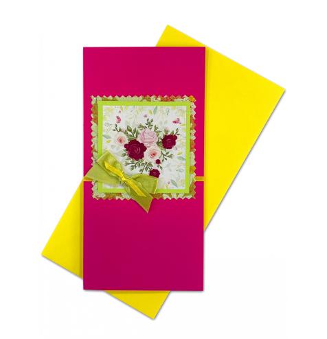 Handmade double folded card