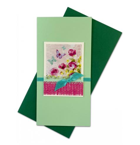 Handmade double folded card