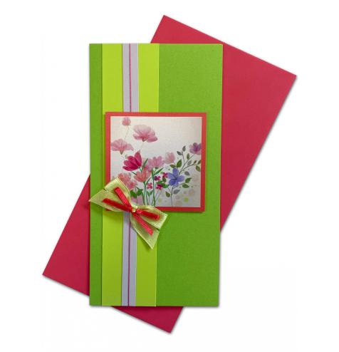 Handmade double folded card